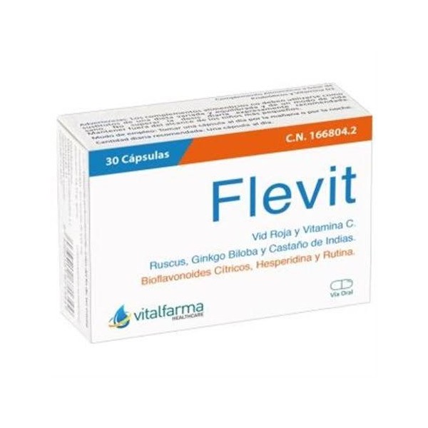 flevit 30 capsulas vitalfarma