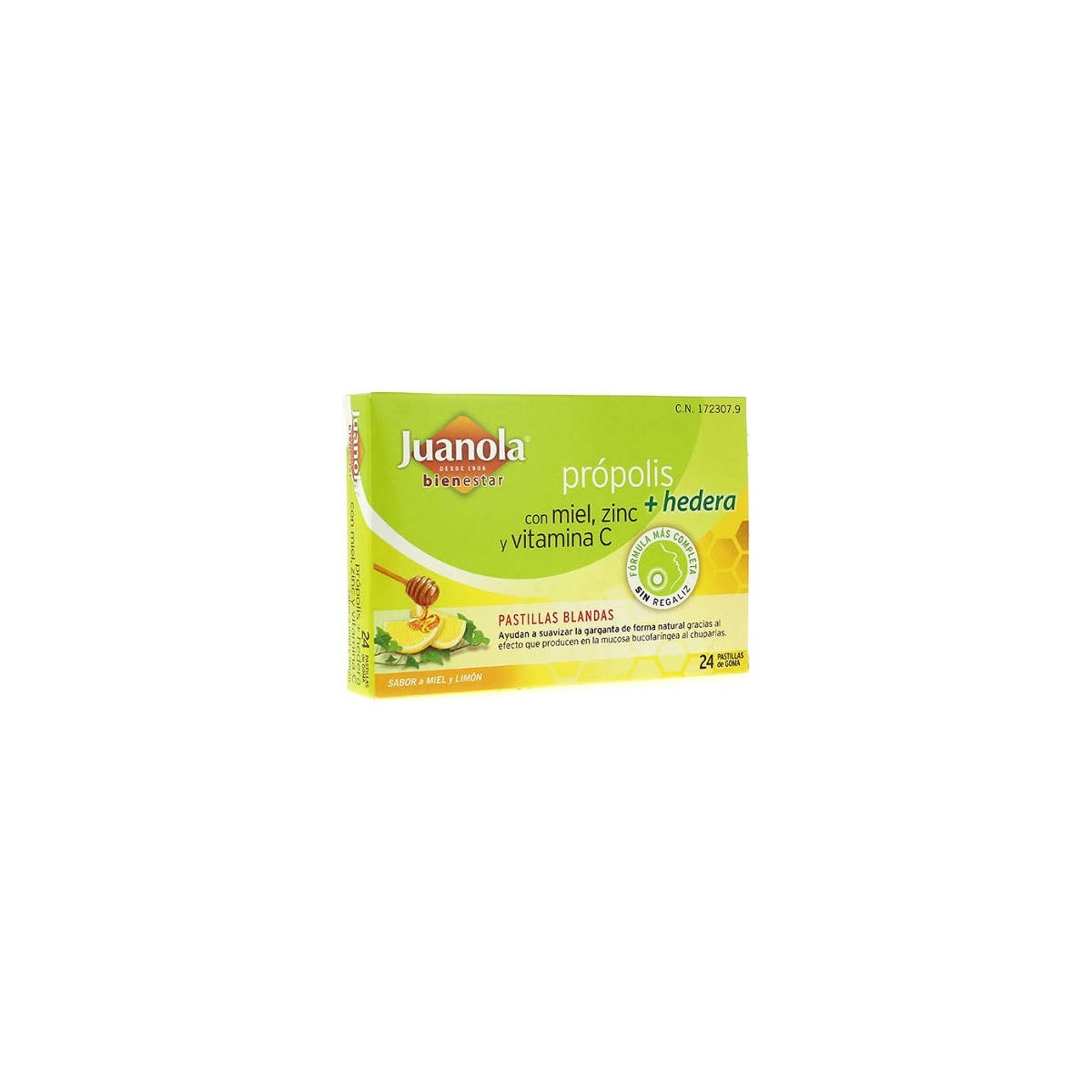 comprimidos con propolis y hiedra juanola 24 comprimidos
