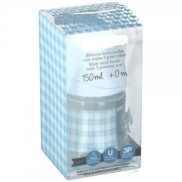 suavinexbiberonazulbocaanchatetina3posiciones150ml