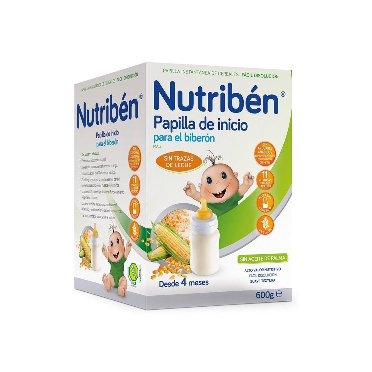 nutribeniniciobiberonpapillasingluten600g