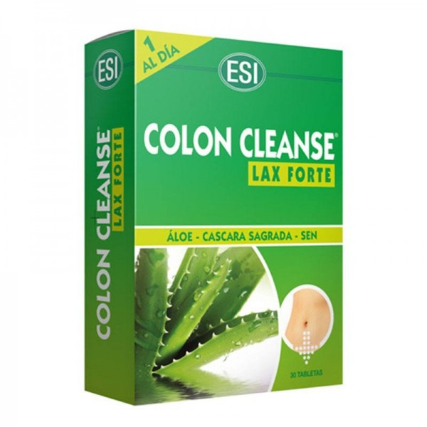 esi colon cleanse lax forte 30 tabletas
