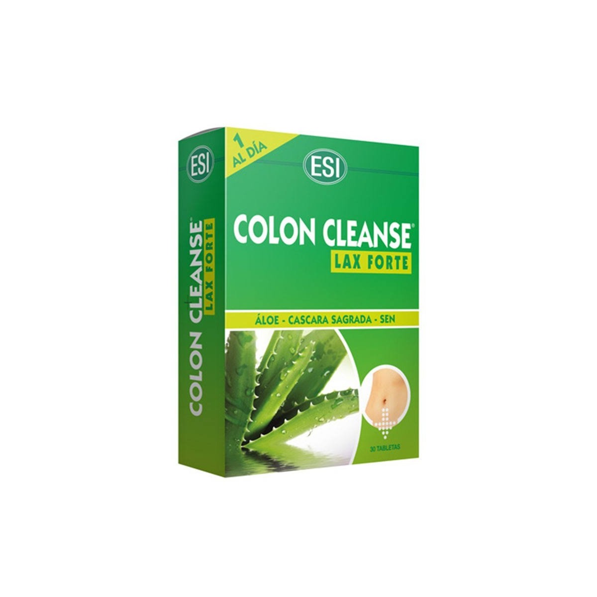 esi colon cleanse lax forte 30 tabletas