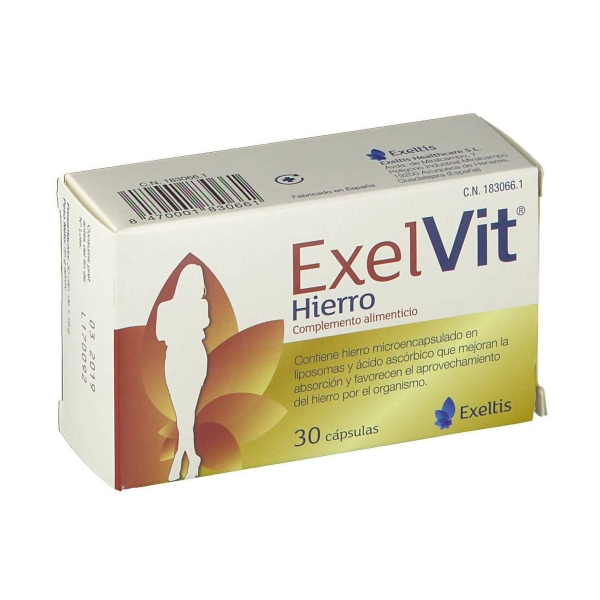 exelvithierro30capsulas