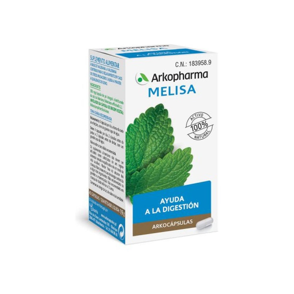 arkopharmamelisa45capsulas